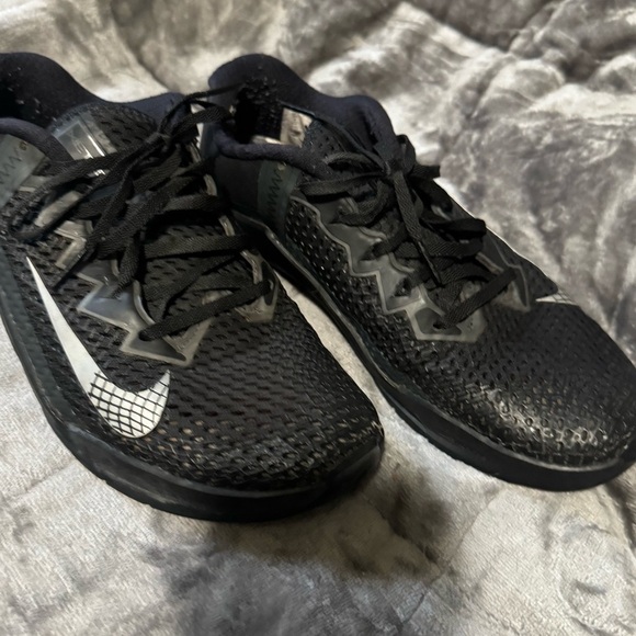 Nike Black Mesh Running Shoes Metcon